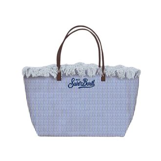 MC2 Saint Barth City Bag Mid Fringe - unisex - MC2 Saint Barth - Shopping Bags - Multicolor - ONE SIZE - Bags