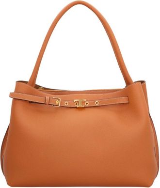 Tod's Tim Top Handle Piccola - Dames - Schoudertassen - Bruin - ONE Size - Leer - Tassen