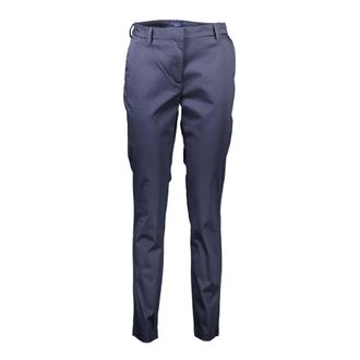 GANT Dames, Broeken, Blauw, Maat: XS