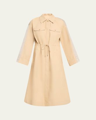 3.1 Phillip Lim Combo Blouson Trench Coat
