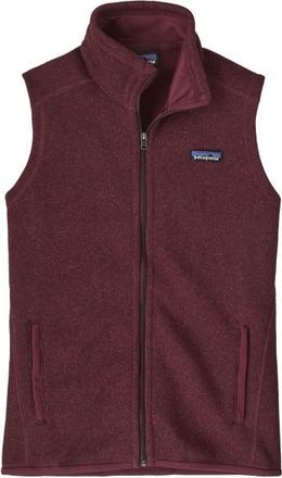 Patagonia Better Sweater Vest Fleecegilet f&uuml;r Damen | rot