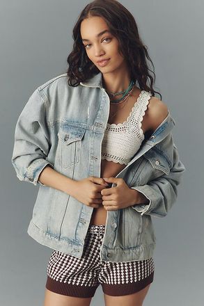 Pilcro The Weston Denim Boyfriend Jacket by Pilcro