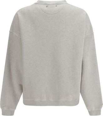 Golden Goose Womens Gray Cotton Sweatshirt Clothing