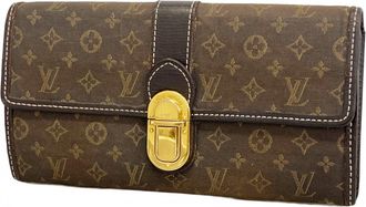 Louis Vuitton Fusain Long Wallet (Bi-Fold) (Pre-Owned)