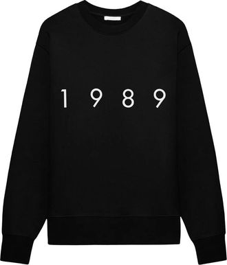 1989 STUDIO 1989 Studio, Hoodies & sweatvesten, Heren, Zwart, 2Xl, Crewneck Sweatshirt