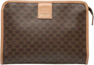 Celine Pre-owned Clutches, female, Brown, Size: ONE SIZE Pre-owned Vintage Clutch