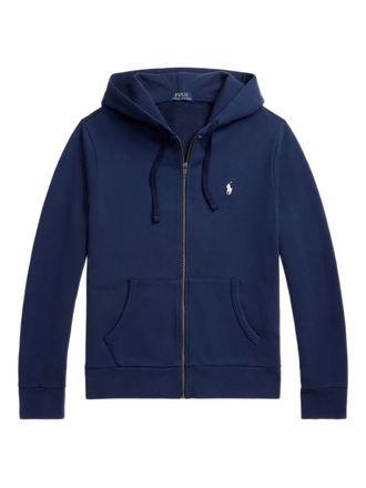 Polo Ralph Lauren Felpa Polo Pony con zip e cappuccio - Blu