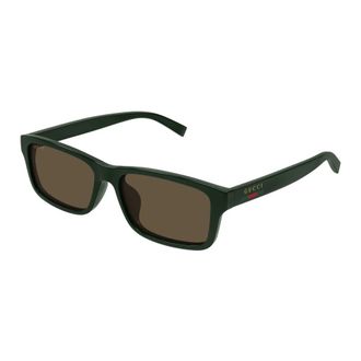 Gucci Gg 1986Sa 003 Zonnebrillen - Heren - Zonnebrillen - Groen - 57 MM - Accessoires