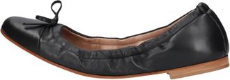 Notre-V Schoenen, Dames, Zwart, 37 EU, Leer, Ballerinas