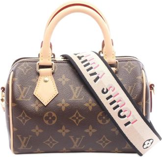 Louis Vuitton Borsa a tracolla Speedy Bandouliere 20 con monogramma 2021-2025 - Marrone