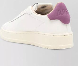 Autry leather panelled low-top sneakers