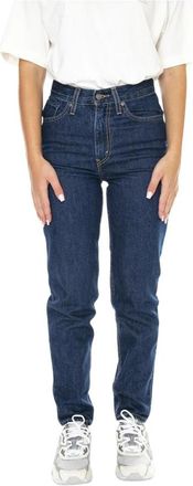 Levi's 80s Mom Jean Running Errands - Dames - Slim Fit Jeans - Blauw - W23 L28 - Katoen - Jeans