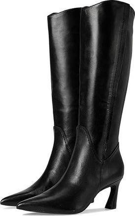 Naturalizer Emily Narrow Calf Knee High Boots Womens Boots Black Leather : 9.5 M (B), Leather/Suede