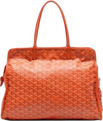 Goyard 2012 Goyardine Sac Hardy Pet Carrier PM travel bag - Oranje