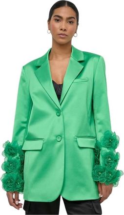 Custommade Mujer, Chaquetas, Verde, Talla: S