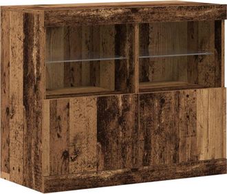 vidaXL Sideboard Brown 81 x 37 x 67 cm Engineered wood vidaXL