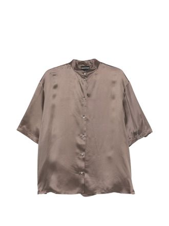 Emporio Armani Womens Short Sleeves Shirt