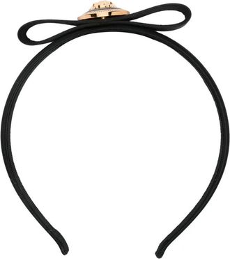 Versace Gianni Ribbon Satin Headband Accessories