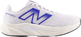 New Balance FuelCell Propel V5-schoenen met demping voor heren (Wit/blauw)