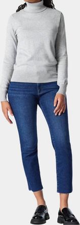 Mavi Viola Straight Leg Jean In Dark Brushed La Blue