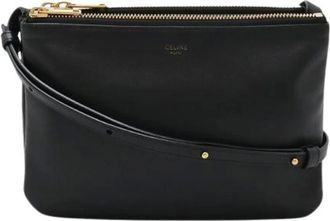 Celine Pre-owned Cross Body Bags, female, Black, Size: ONE SIZE Pre-owned Vintage Cross Body Bag