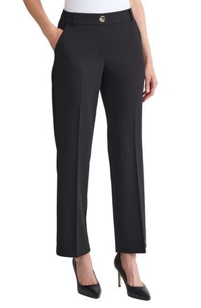 Kasper Pull-On Trouser Pants in Black at Nordstrom, Size Small