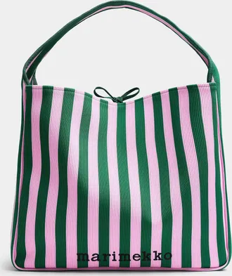 Marimekko Womens Merirosvo knit XL tote bag