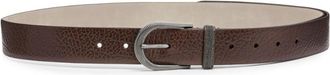 Brunello Cucinelli Brown Leather belt