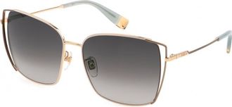 Furla Womens SFU600-59033M SFU600 59 59033M Sunglasses - Rose Gold - One Size