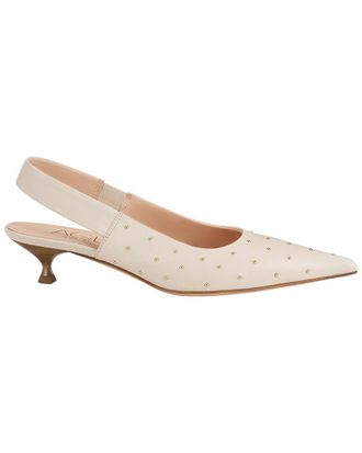 AGL Agl Lenor S Studs Leather Sling Back