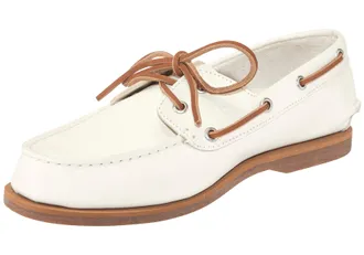 Timberland Bootsschuh TIMBERLAND CEDAR BAY ESSENTIAL BOAT SHOE, Damen, Gr. 37,5, natural f grain, Leder, Schuhe Bootsschuh, aus Leder