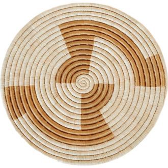 Indego Africa Gold Geo Placemat in Gold And Natural at Nordstrom
