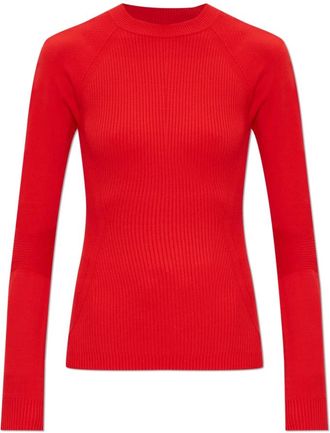 Moncler Day-Namic Sweatshirt - Dames - Sweatshirts - Rood - S - Polyester - Hoodies & sweatvesten