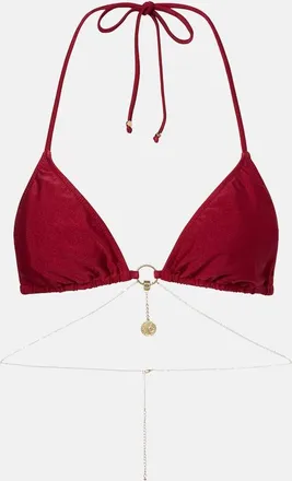 Bananhot Top de bikini con cadena