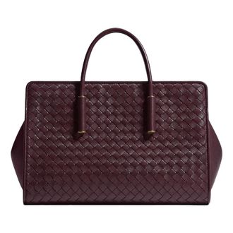 Bottega Veneta (WMNS) Bottega Veneta Small Barbara Tote Deep mahogany 875932V5KD06149