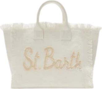 Saint Barth Tote Bags, female, White, Size: ONE SIZE Colette Tote Bag