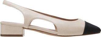 Linea Paolo Charley-L Leather Slingback Flat
