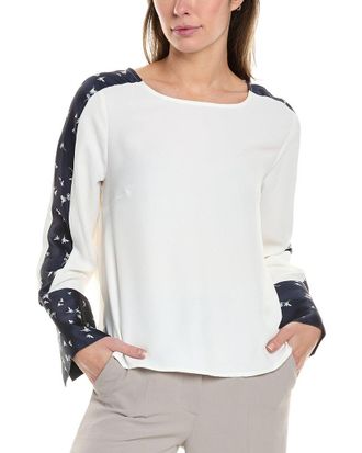 Vince Camuto Extended Shoulder Blouse