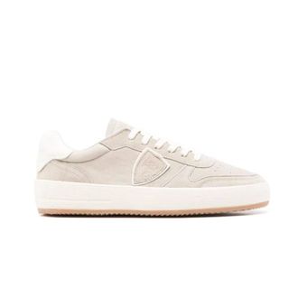 Philippe Model Sneakers, male, Gray, 6 UK, Grey Suede Flat Shoes