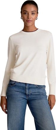 M.M.LaFleur Kit Sweater - Merino in Garnet/ivory at Nordstrom, Size Xx-Large