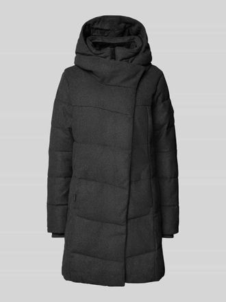Ragwear Steppmantel mit Kapuze Modell Pavla in Anthrazit, Gr&ouml;&szlig;e S