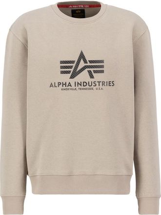 Alpha Industries Alpha Industries Mens Basic Carbon Sweatshirt - Sand - Size X-Large