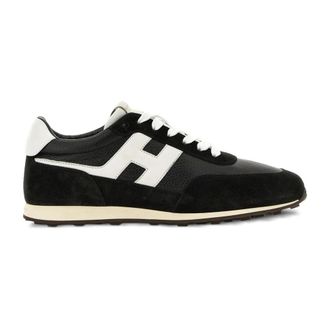 Hogan Sneakers, male, Black, Size: 9 1/2 US Interactive Sneakers