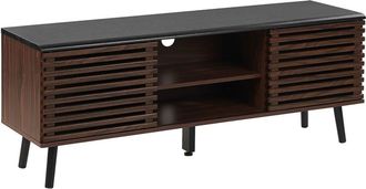 Beliani Mueble tv negro