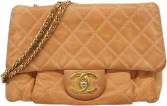 Chanel Pre-owned Shoulder Bags, female, Brown, Size: ONE SIZE Pre-owned Vintage Shoulder Bag