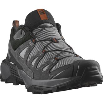 Salomon Wanderschuh SALOMON X ULTRA 360 LTR, Damen, Gr. 42,5, sharkskin, asphalt, caramel cafe, Leder, Textil, Schuhe Wanderschuh, t