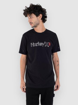 Hurley Hurley Samukai O&O T-Shirt schwarz