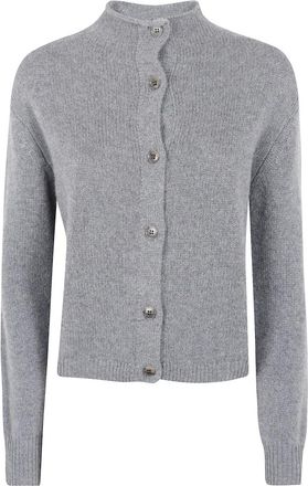 Lisa Yang Zirelle Vest - Dames - Cashmere truien - Grijs - XS - Kasjmier - Truien & Vesten