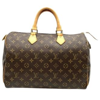 Louis Vuitton Pre-owned Handbags, female, Brown, Size: ONE SIZE Pre-owned Boston Bag