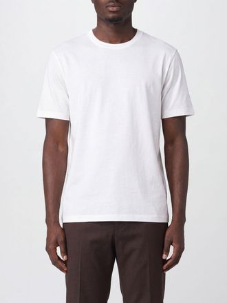 Herno Short-Sleeved Crew Neck T-Shirt in Pure Cotton